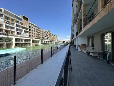 MYWAY WİNS BLUE'DA TERASLI HAVUZ CEPHE SATILIK 2+1 DAİRE