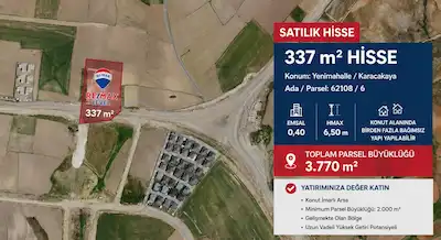 YENIMAHALLE KARACAKAYA 35'LIK BULVARA CEPHE VILLA ARSASI