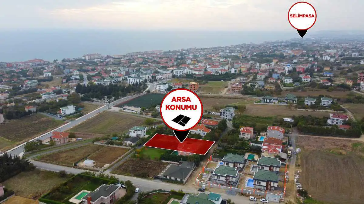 KAMİLOBADA 1302 M2 DENİZ MANZARALI VİLLA ARSASI
