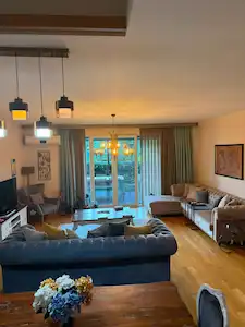 NARLIFE KIRALIK 3+1 DUBLEKS BAHÇE KAT NET 175 M2 DENIZ ORMAN PEYZAJ MANZARALI