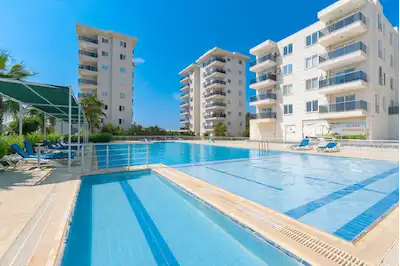 OKURCALAR ALARA RESIDENCETA DENİZE YAKIN FIRSAT 1+1