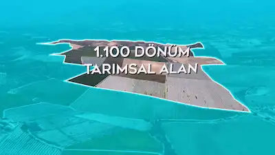 MANISA[ SALIHLI`DE 1.100 DÖNÜM TARIMSAL ALAN..