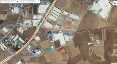 ANKARA AKYURT ÇINAR MAH. ASELSAN YANI 8.850 M² SANAYİ İMARLI FABRİKA ARSASI