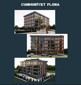 CUMHURİYET MAHALLESİ’NDE SIFIR VE HAZIR 1+1 – 60 M² SATILIK DAİRE