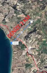  KUŞADASI DEĞIRMENDERE SATILIK ARSA 1340M2
