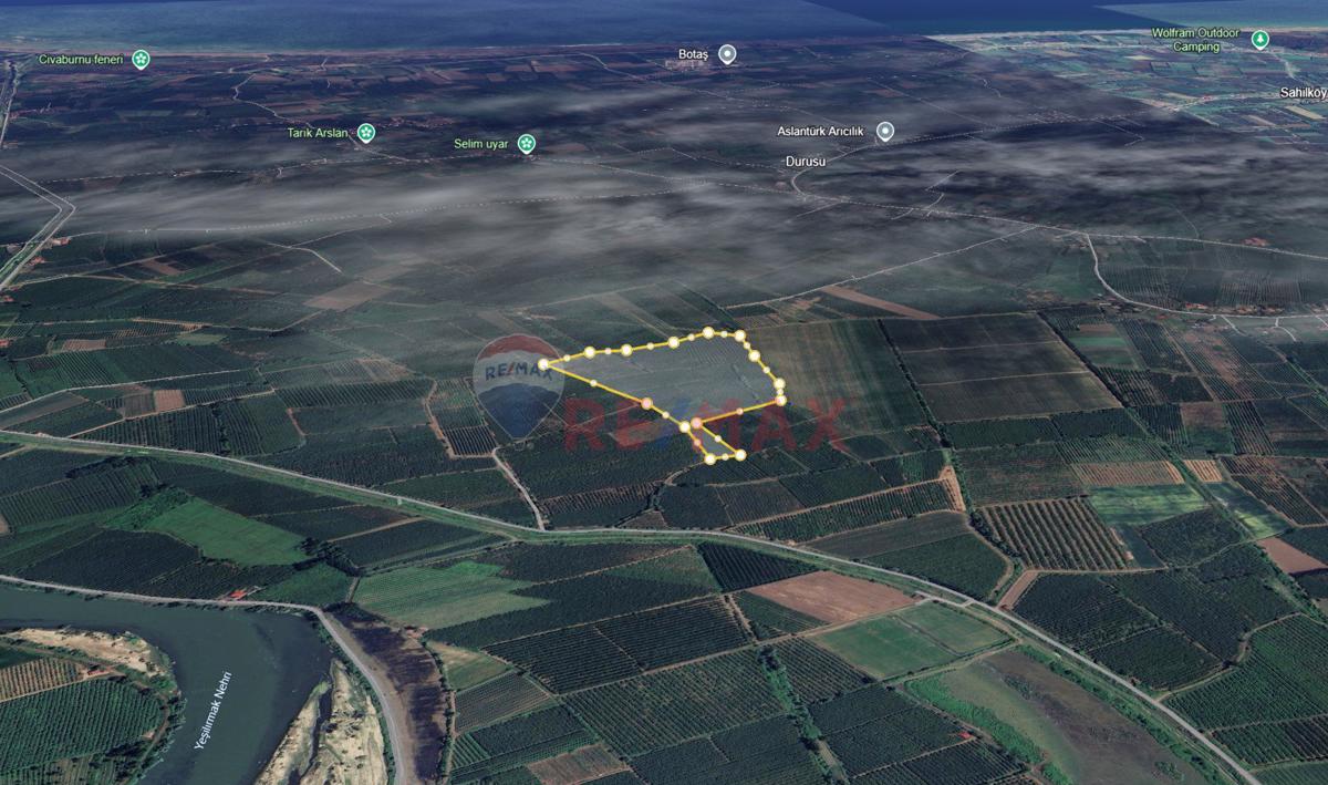 RE/MAX PARLA ALPER'DEN ÇARŞAMBA'DA EKİLİ FINDIK BAHÇESİ