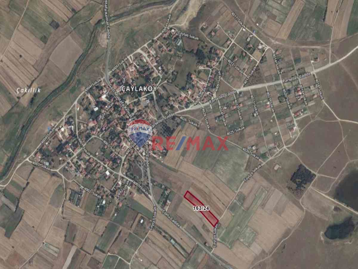 TEKİRDAĞ SARAY ÇAYLA KÖYÜ SATILIK TARLA