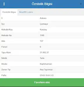 ÇANKAYA KARATAŞ'TA 103M² HİSSELİ YATIRIMLIK TARLA