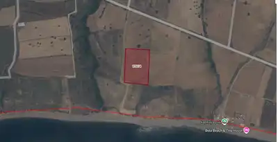 ÇANAKKALE GÖKÇEADA DEREKÖY'DE DENİZ MANZARALI SATILIK TARLA