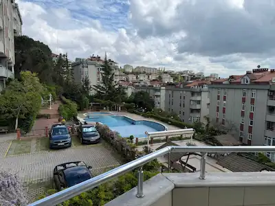 ULUS VADİ SİTESİNDE HAVUZ MANZARALI FERAH DAİRE