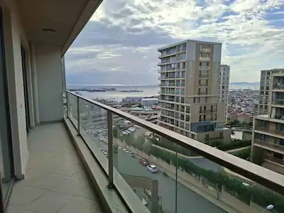 EVORA C PARSEL FULL EŞYALI BALKONLU DENİZ MANZ 2+1 KİRALIK DAİRE