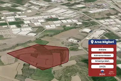 YILDIZ SANAYİ BÖLGESİNDE FIRSAT SATILIK ARSA