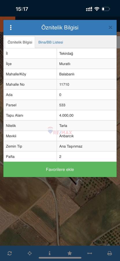 MURATLI BALABANLI'DA 4000 m² SATILIK TARLA - YATIRIM FIRSATI!