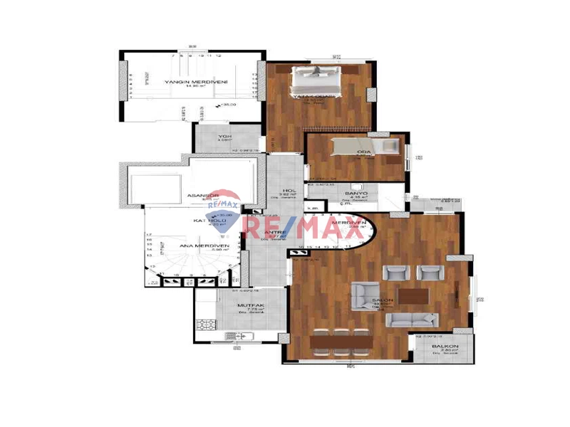 BAĞDAT CAD. FENERBAHÇE STADI KARŞISI DAİRE 3