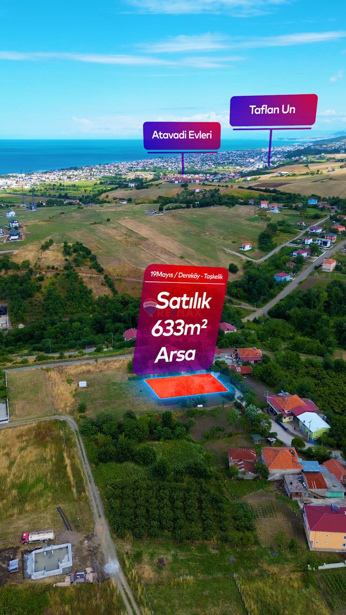 İKİ VİLLALIK DENİZ MANZARALI ARSA