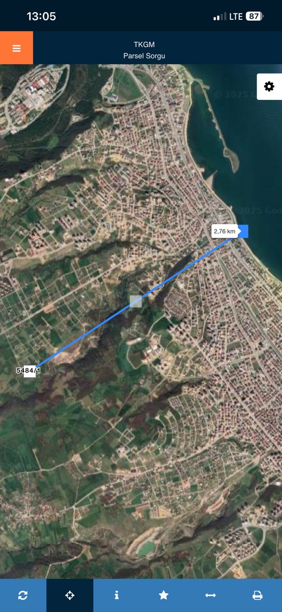 BÜYÜKOYUMCA’DA KÖŞE PARSEL 456 M2 SATILIK ARSA