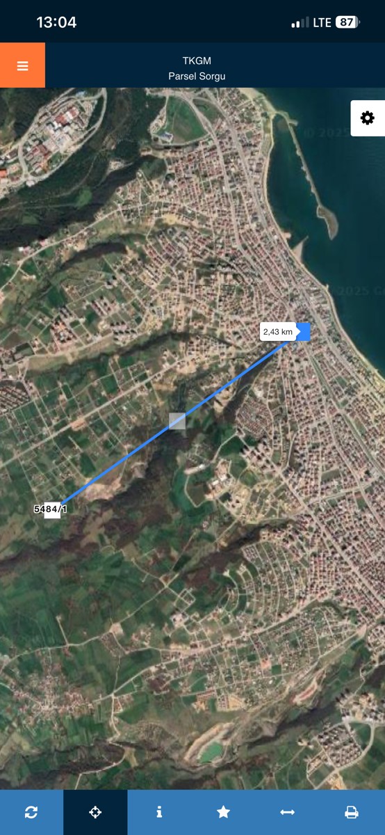 BÜYÜKOYUMCA’DA KÖŞE PARSEL 456 M2 SATILIK ARSA