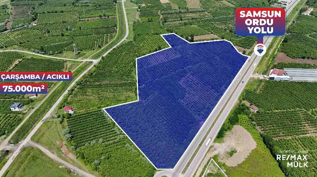 SATILIK 75.000 M2 ARAZİ