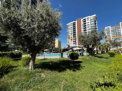 ANTALYA EKPA 1207'DE SIFIR AYARINDA EŞYALI SATILIK 1+1 DAİRE
