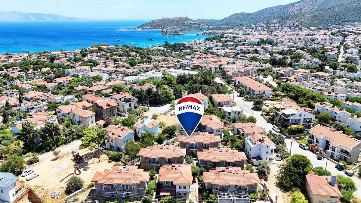 DATÇA ÖZBELDE SATILIK 3+1 IKIZ VILLA