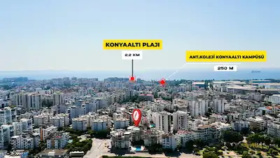 LİMAN'DA DENİZE YAKIN HAVUZLU SİTEDE 3+2 SATILIK DAİRE