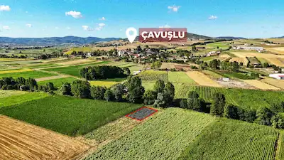 DERİNCE ÇAVUŞLU KÖYÜNDE KADASTRAL YOLLU 428 M² SATILIK TARLA