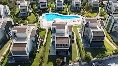 MANZARA VİLLALARI SİTESİ'NDE PANORAMİK MANZARALI SATILIK VİLLA