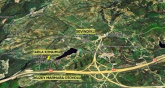 KÖRFEZ SEVİNDİK’TE GÖL YAKIN GİŞELERE 500 METRE SATILIK TARLA