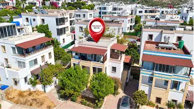 BODRUM KONACIKTA ACROPOL EVLERI ALTINDA 3+1 TERAS DUBLEKS