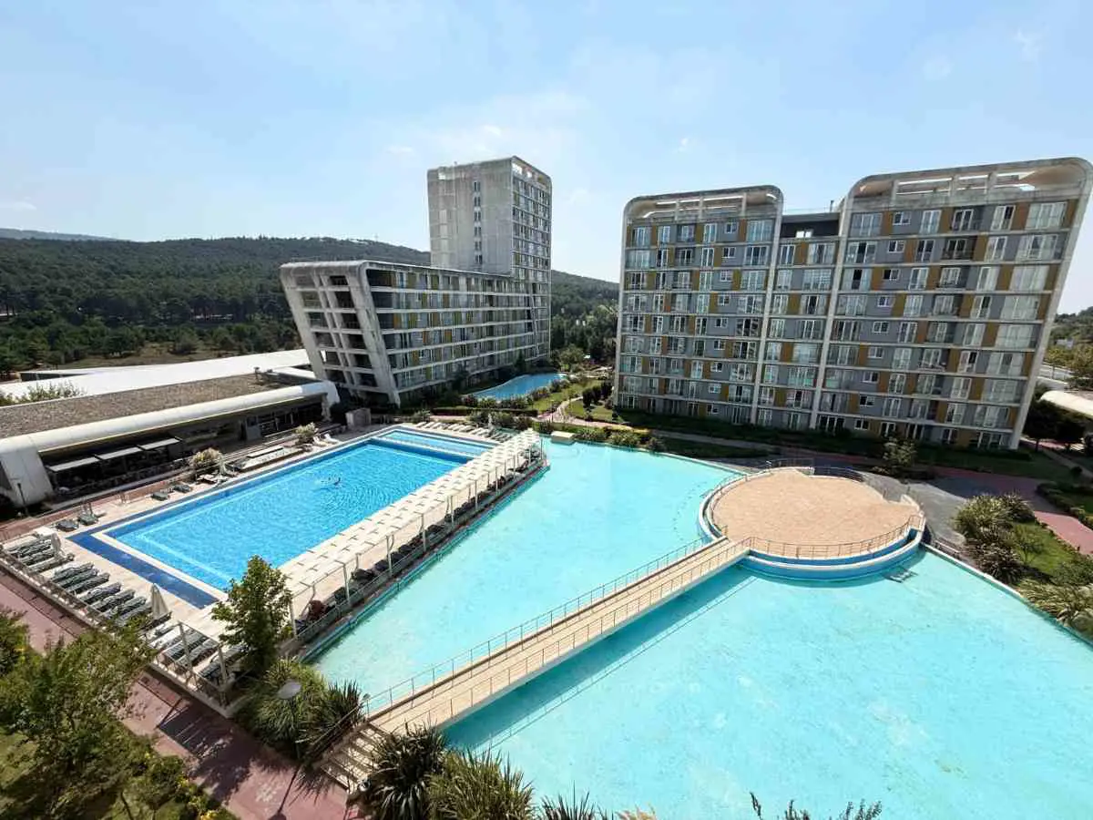 SANCAKTEPE TEKNİK YAPI EVORA PARK 3+1 HAVUZ MANZARA GÜNEY CEPHE 3