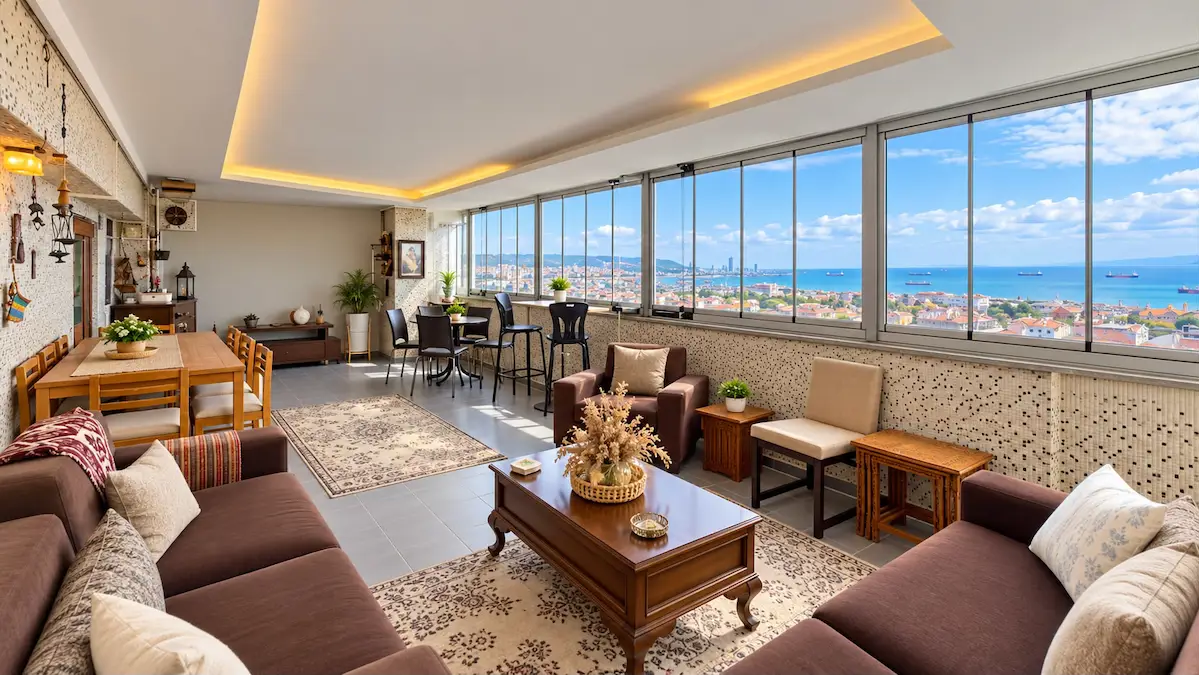 BAHÇELİEVLER’DE  DUBLEX 270 M² NET, 5+2 GENİŞ DAİRE | 5. KAT | BALKONLU | KREDİYE UYGUN