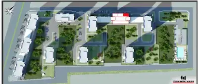 KARTAL ORHANTEPE’DE PROJE HALİNDE | 8. KAT BATI CEPHE 1+1 TICARI KULLANIMA UYGUN 2028 SONU TESLIM