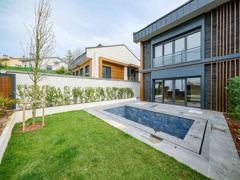 ZEKERIYAKÖYDE OTURUMA HAZIR YENI BUTIK SITEDE ÖZEL HAVUZLU MODERN SATILIK VILLALAR