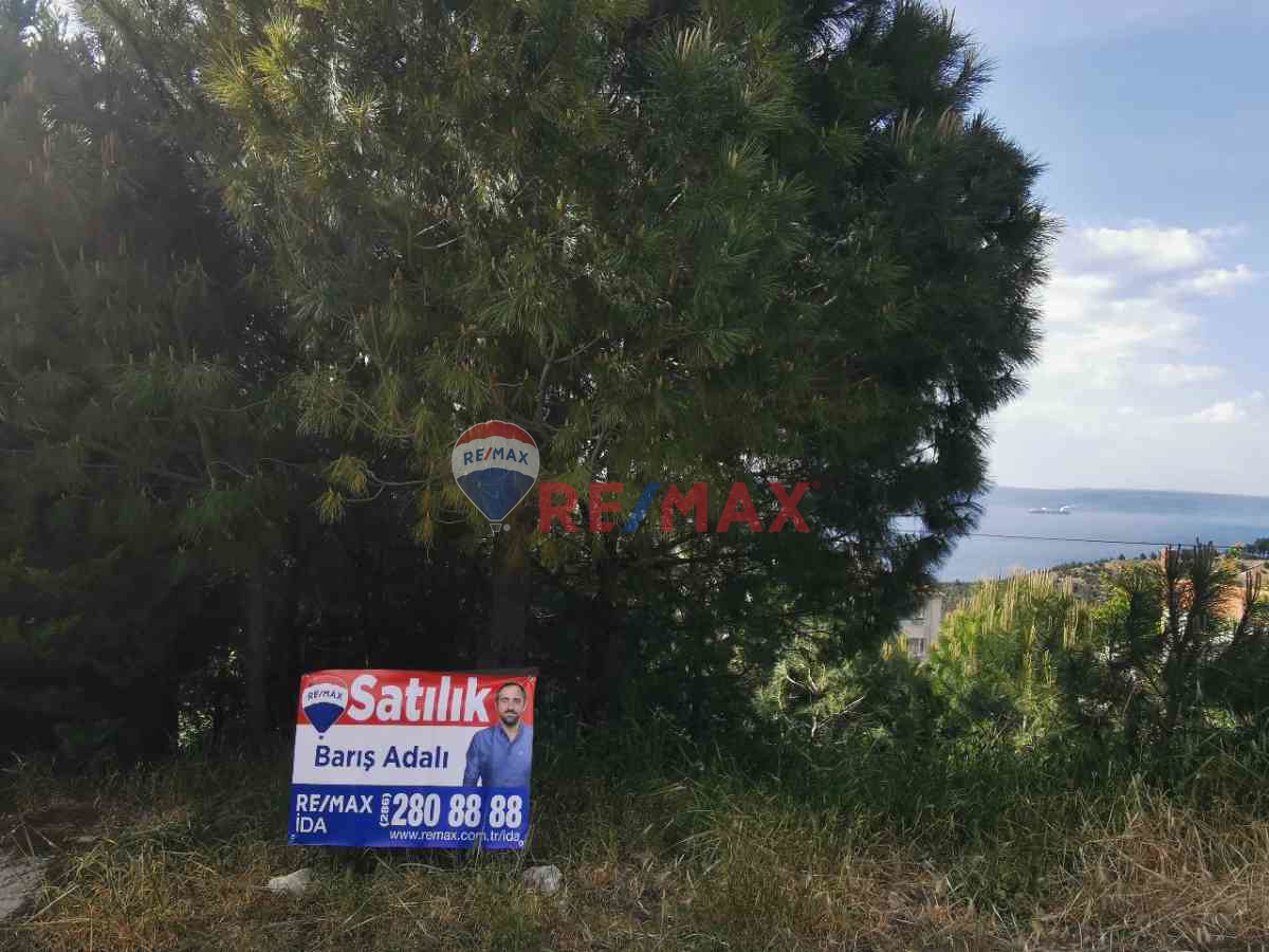 ÇANAKKALE  ERENKÖY'DE BOĞAZ MANZARALI IMARLI SATILIK ARSA