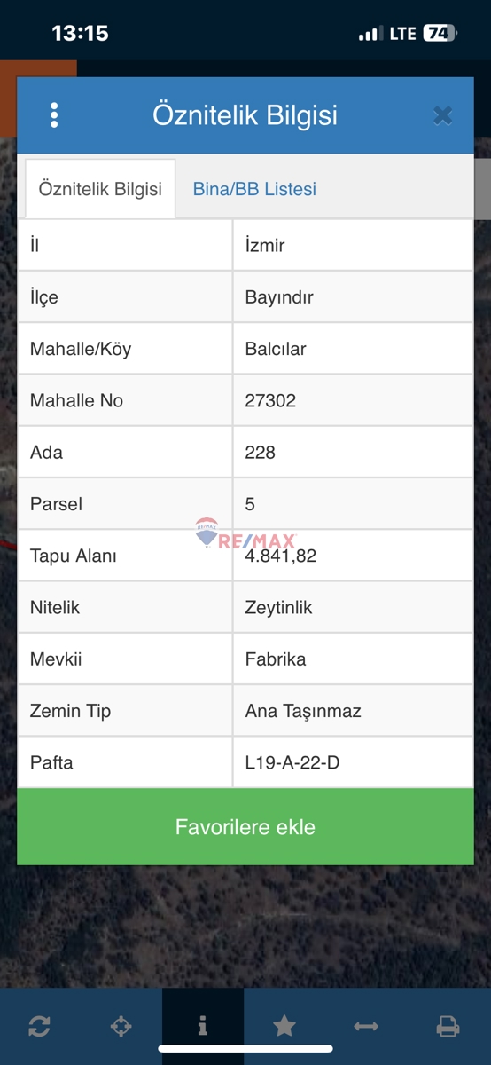 BAYINDIR BALCILAR SATILIK ARAZİ