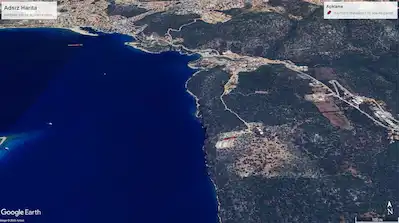 ANTALYA KAŞ BAYINDIR’DA DENIZ MANZARALI 470M2 ARAZI
