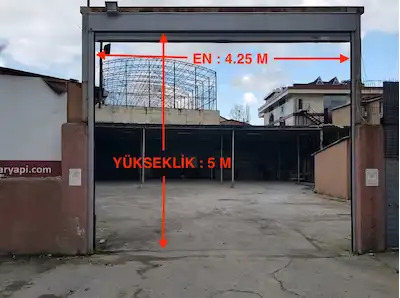 ATAŞEHIR BARBAROS'TA KIRALIK ARSA/DEPO