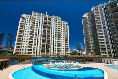 NUVO DRAGOS, ŞEHİR MANZARALI 2+1 SATILIK DAİRE