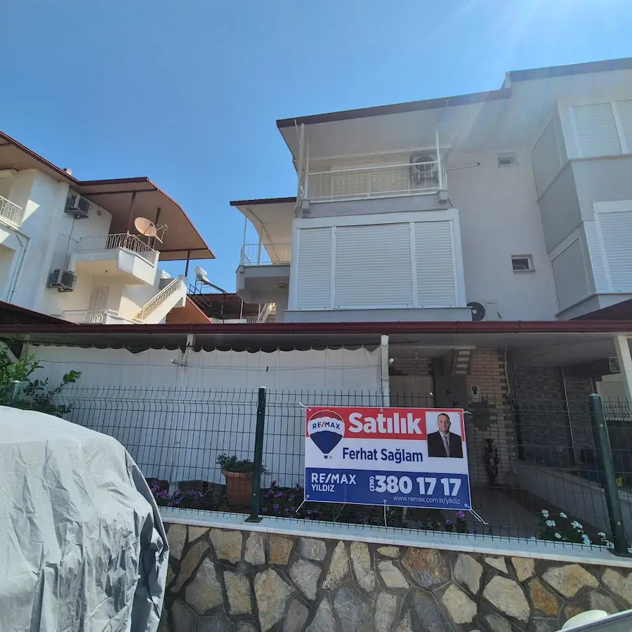 DIDIM FEVZIPAŞA’DA ÖZEL PLAJLI CENNET MANDALYA SITESI’NDE EŞYALI 3+1