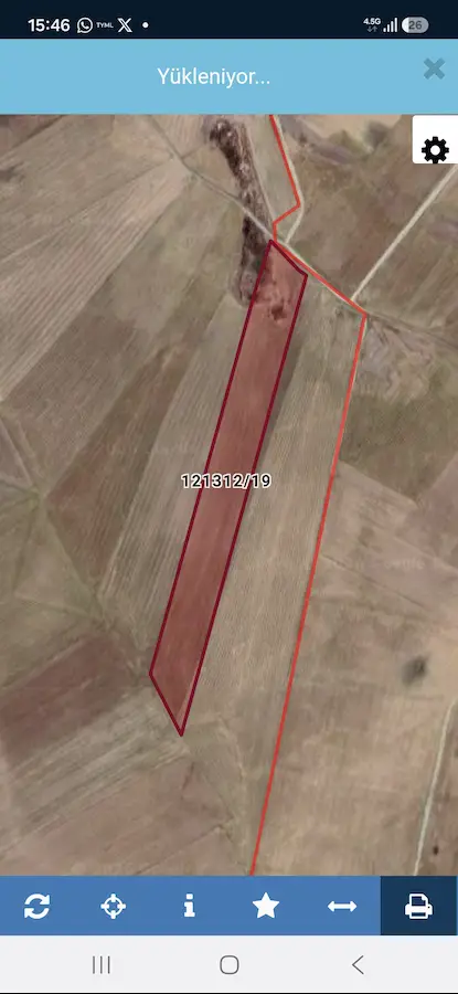 ANKARA GÖLBAŞI DİKİLİTAŞ RUNKUŞ'DA 49.999M2 MÜSTAKİL TAPULU  SATILIK TARLA