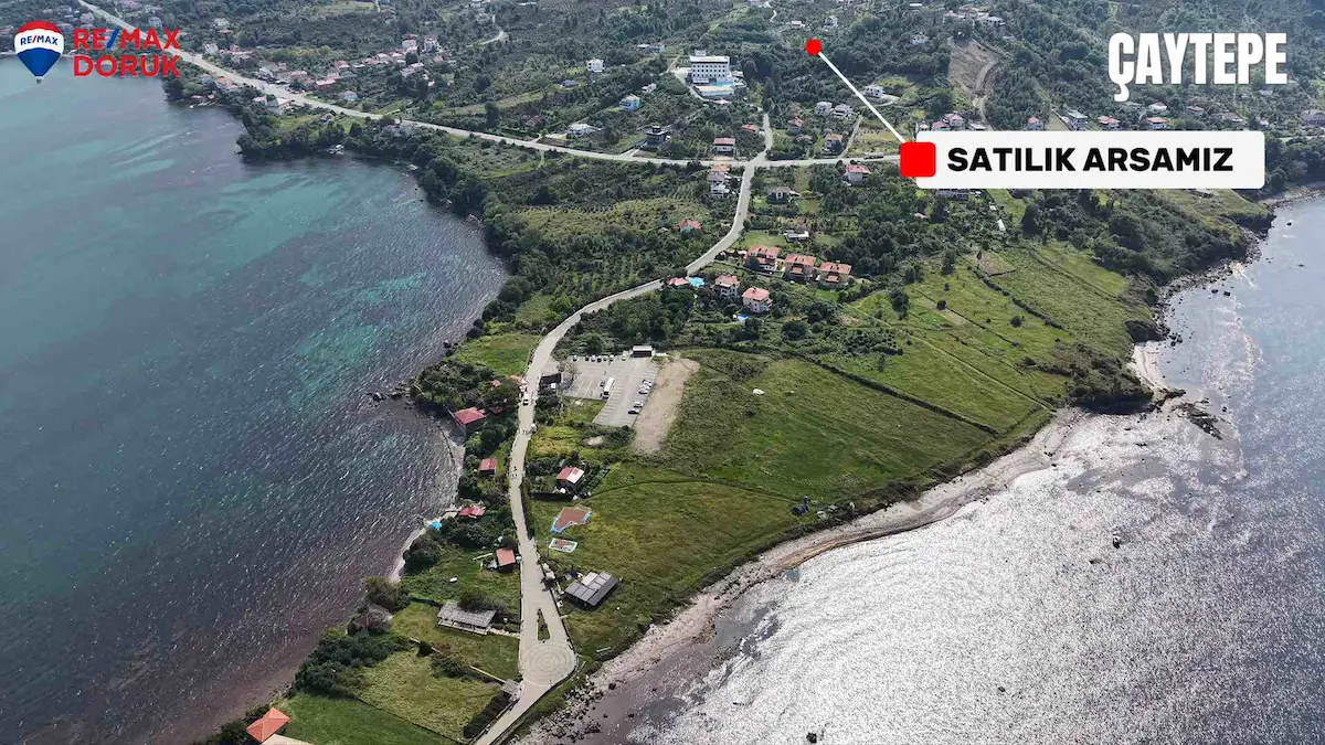 ÇAYTEPE’DE YASON & DENİZ MANZARALI, DOĞAYLA İÇ İÇE 1.481 M² EŞSİZ ARSA