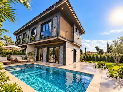 ŞİLE'DE SATILIK MÜSTAKİL HAVUZ VE BAHÇELİ 3+1 VİLLA