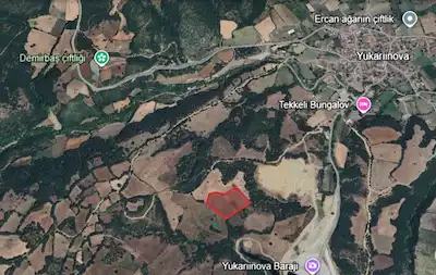 15 DÖNÜM SATILIK TARLA - ÇANAKKALE YENİCE YUKARIİNOVA