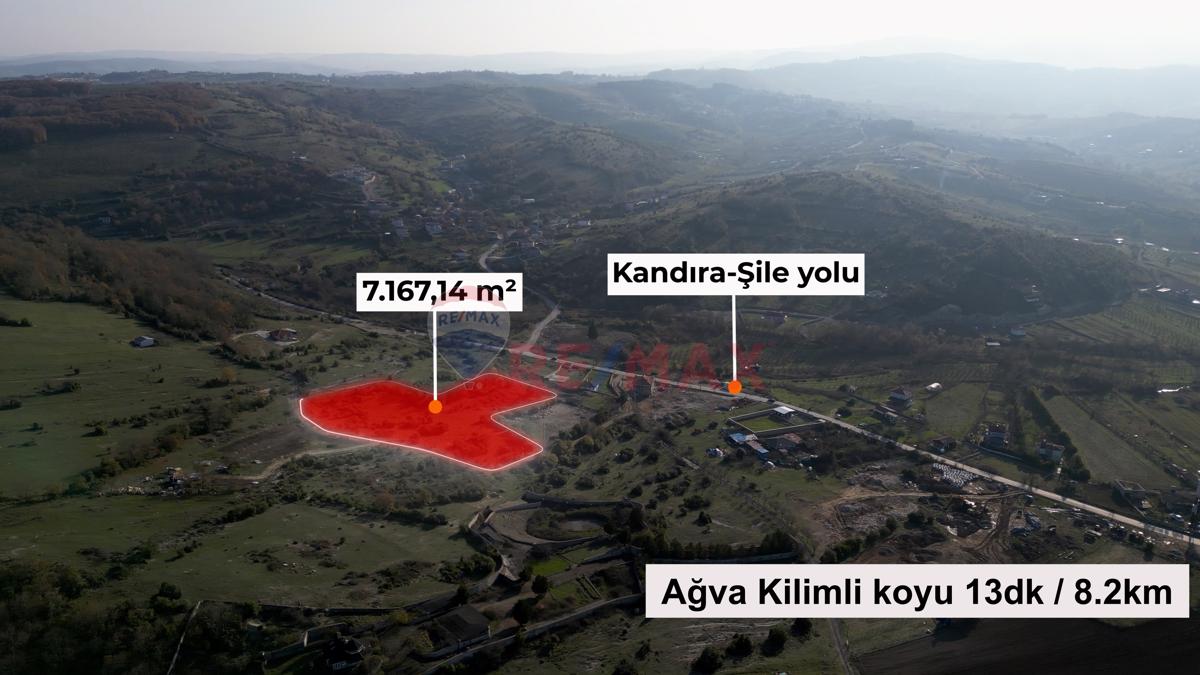 KOCAELİ, KANDIRA, YAĞCILAR KÖYÜ’NDE, SATILIK TARLA NİTELİKLİ ARAZİ,