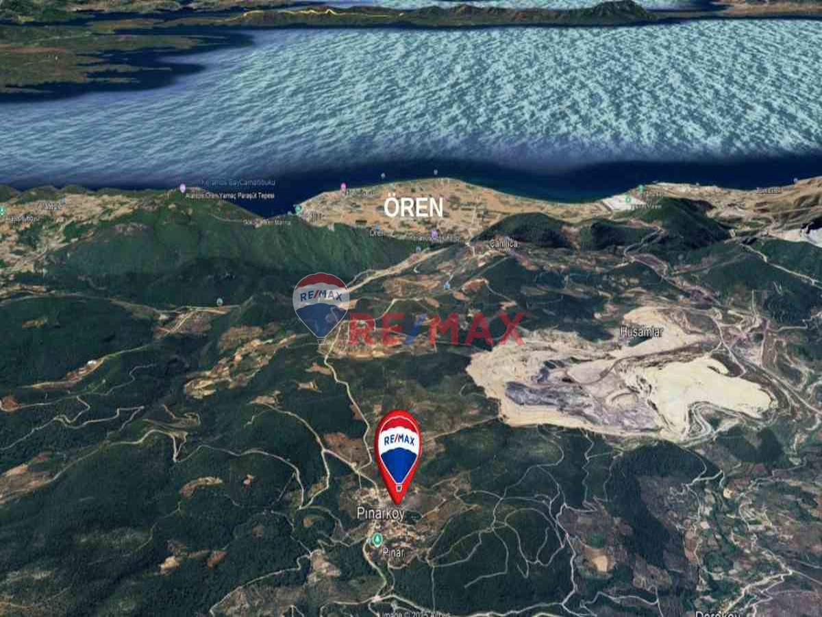 MUĞLA MILAS PINAR KÖY DE SATILIK EV AHIR VE ZEYTINLI BAHÇE