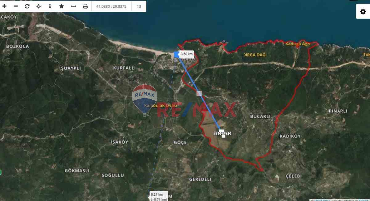 ERDAL TURAN'DAN MÜSTAKİL TEK TAPULU 1510 M2 AĞVA DENİZE 3.5 KM