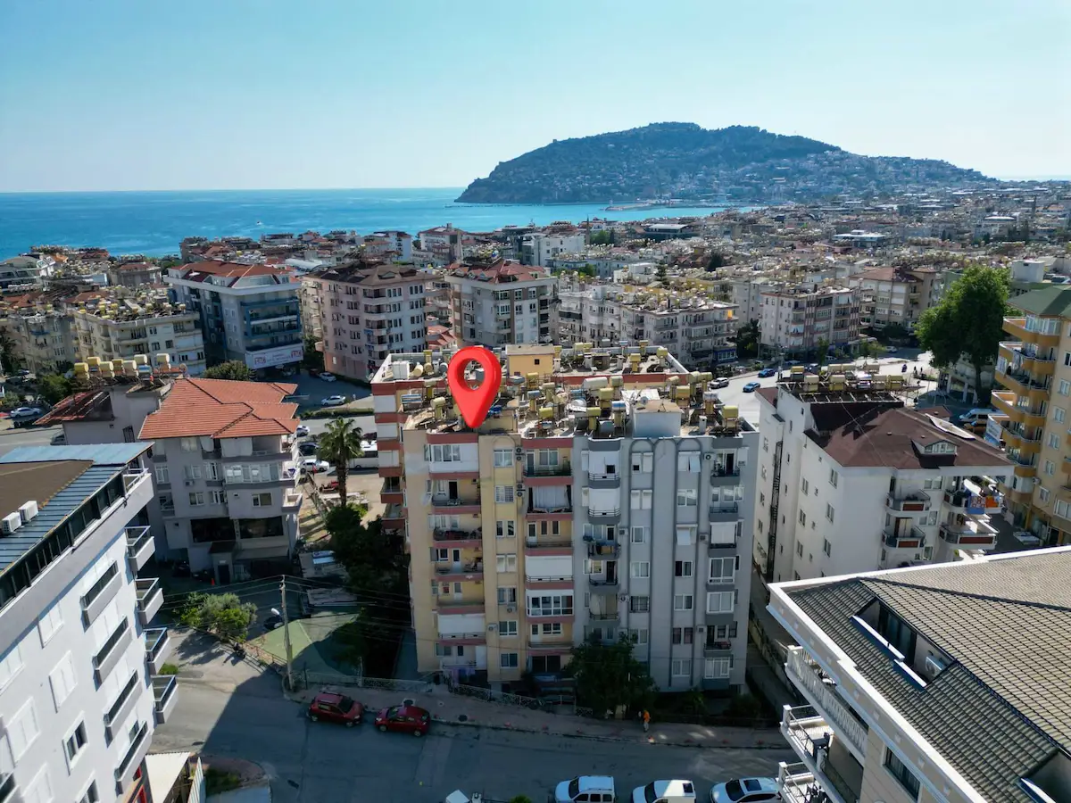 ALANYA'DA SATILIK 2+1 AYRI MUTFAK SATILIK DAİRE