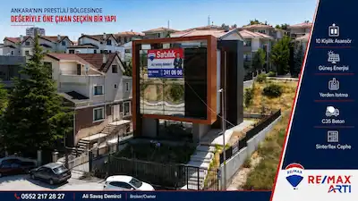 BİLKENT'TE SATILIK PRESTİJLİ 4 KATLI BİNA