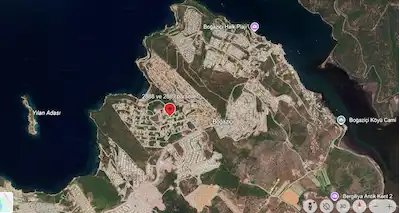 MUĞLA MİLAS BOĞAZİÇİ’NDE MÜSTAKİL PARSEL VİLLA ARSASI