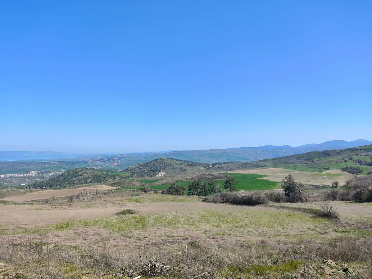 ÇANAKKALE PANORAMIK BOĞAZ VE KÖPRÜ MANZARALI SATILIK TARLA
